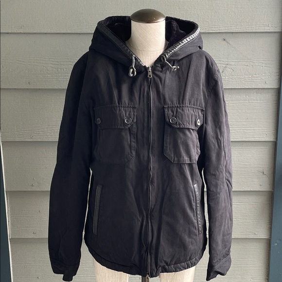 Armani Exchange - Men's Black Hooded Jacket